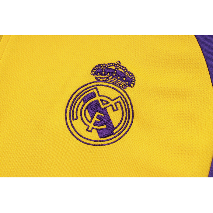 Chandal de Sudadera del Real Madrid 23-24 Amarillo - Haga un click en la imagen para cerrar